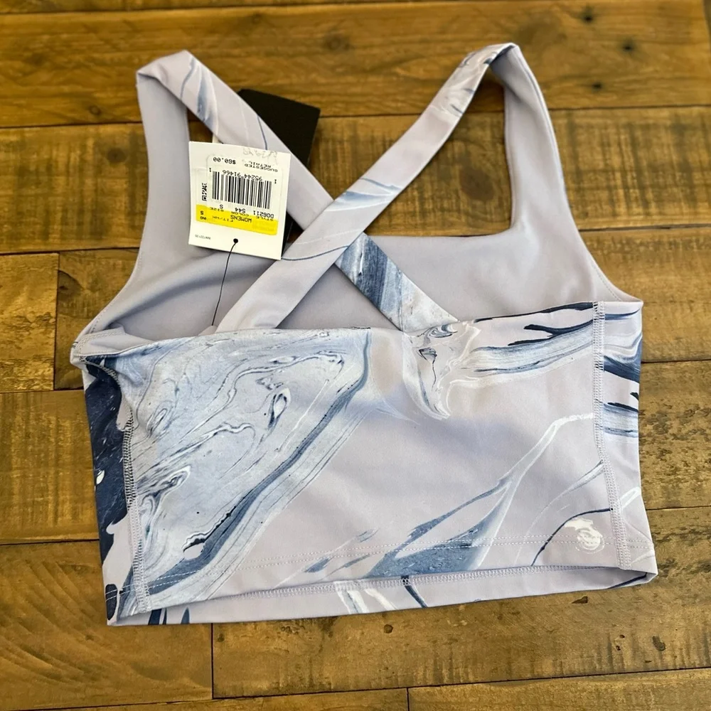 NWT Nike Women’s Aurora‎ Marbled Dri Fit Cropped Tank Top - Size Small